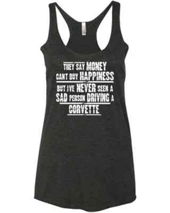 Lustiges Corvette Besitzer Shirt Auto Enthusiast Geschenk für ihn ihren Rennfahrer Tank Top - Bild 1 von 7