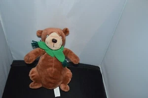KOHL'S CARES Vintage You're All My Favorites Sam Bear 9" Plush Green Scarf K4 - Picture 1 of 5