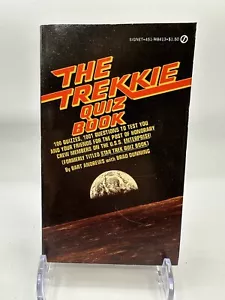 The Trekkie Quiz Book By Bart Andrews With Brad Dunning Paperback Used Good Cond - Picture 1 of 7