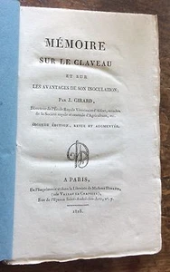 SELTEN 1818 LE CLAVEAU Tonimpfung CLAVELÉE Schaf Pocken Schaf - Bild 1 von 2