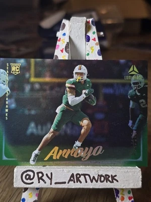 2025 Luminance - Elijah Arroyo  /100 GREEN Rookie Seahawks  - Image 1 of 2