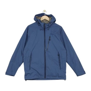 Rohan Escapist Rain Coat Mens Size S Blue Barricade Hooded - Picture 1 of 14