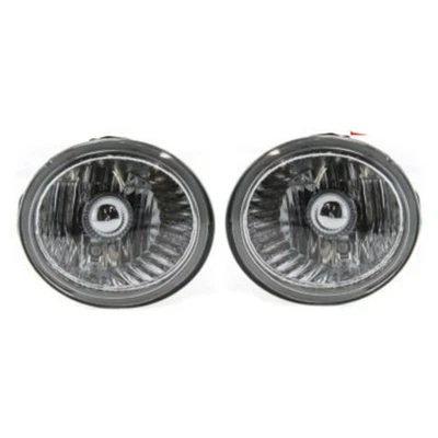 Set of 2 Clear Lens Chrome Housing Fog Light For 2002-04 Nissan Altima LH & RH - Image 1 of 4