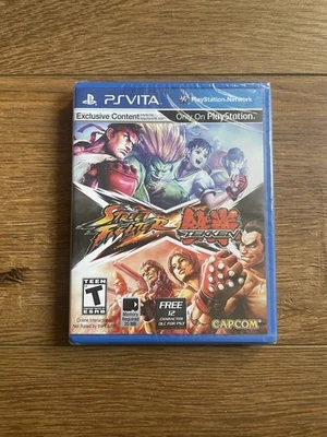 Street Fighter X Tekken (Sony PlayStation Vita, 2012) Capcom US Release - NEW - Image 1 of 4