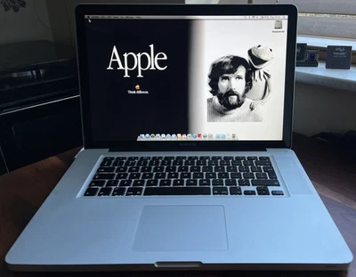 Apple MacBook Pro A1286 (15 inch mid 2009 dual GPU) 4 GB RAM, Snow Leopard - Image 1 of 4