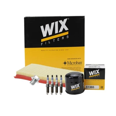 Filtros de aceite de aire para motor Wix y kit de 4 bujías Bosch Platinum para Equator 2,5 L4 Foto 1 de 2