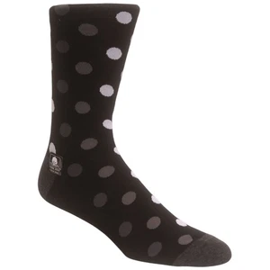 Oversize Dots Men’s Crew Dress Sock | Stacy Adams Premium Socks (One Size) - Picture 1 of 3