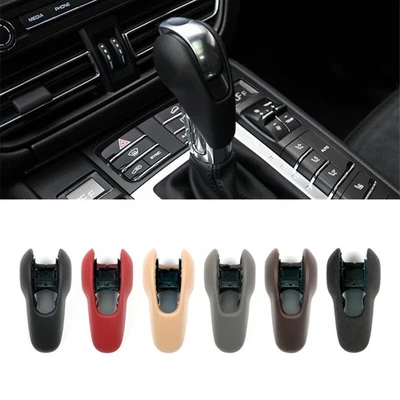 Soft Leather Gear Shift Knob Replace Part For Porsche Macan Panamera 2015 2016 - Image 1 of 4
