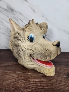 ☆Vintage☆ ~Rubber Face Big Bad Wolf My Toy Creation 1963 USA~ ☆RARE-HEAD-ONLY☆ - Bild 1 von 10