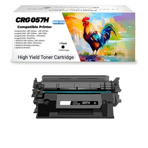 1-4 Stück 057H Toner für Canon 057 057 ImageCLASS MF445 LBP227dw LBP226dw mit Chip - Bild 1 von 8