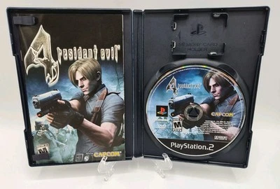 Resident Evil 4 - (PS2, 2005) *CIB* VGC* Black Label* Tested! FREE SHIPPING!!! - Image 1 of 4