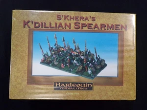 S'KHERA'S K'DILLIAN SPEARMEN #7953 HARLEKIN 28MM MINIATUREN - Bild 1 von 2