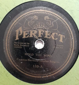 Famous Garland Jubilee Singers – Hold The Wind / Oh Rocks Don't You Fall On Me - Picture 1 of 4