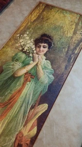 Water Painting Walk Through The Forest by Hans Zatzka - Picture 1 of 8