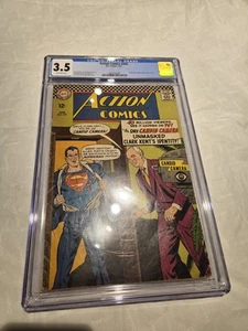 Action Comics #345 CGC 3.5 1967 Superman Silver Age Allen Funt - Picture 1 of 3