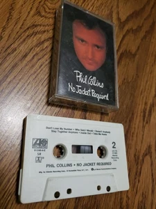 Phil Collins - No Jacket Required Cassette Tape 1985 Atlantic Records G+/VG - Picture 1 of 9