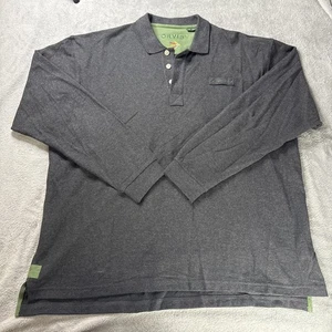 Orvis Long Sleeve Shirt Mens XXL Cotton Gray And Green 100% Cotton - Picture 1 of 6