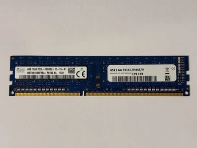 TESTED GOOD 4GB SK Hynix HMT451U6BFR8A-PB PC3L-12800U DDR3 Desktop Ram - Image 1 of 2