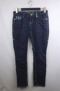 COOGI Denim Jeans Women's 5/6 Embroidered Pockets Jeans - Picture 1 of 17