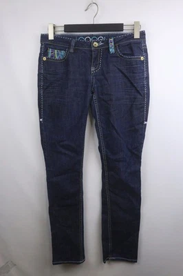 COOGI Denim Jeans Women's 5/6 Embroidered Pockets Jeans - Image 1 of 4