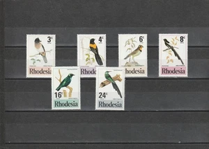 RHODESIA, 1977 , BIRDS, 6v. MNH, - Picture 1 of 1