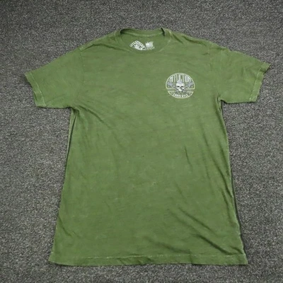 Camisa Affliction Para Hombres XL Verde Chris Kyle Gráfico Calavera Hecha en EE. UU. Manga Corta Foto 1 de 4