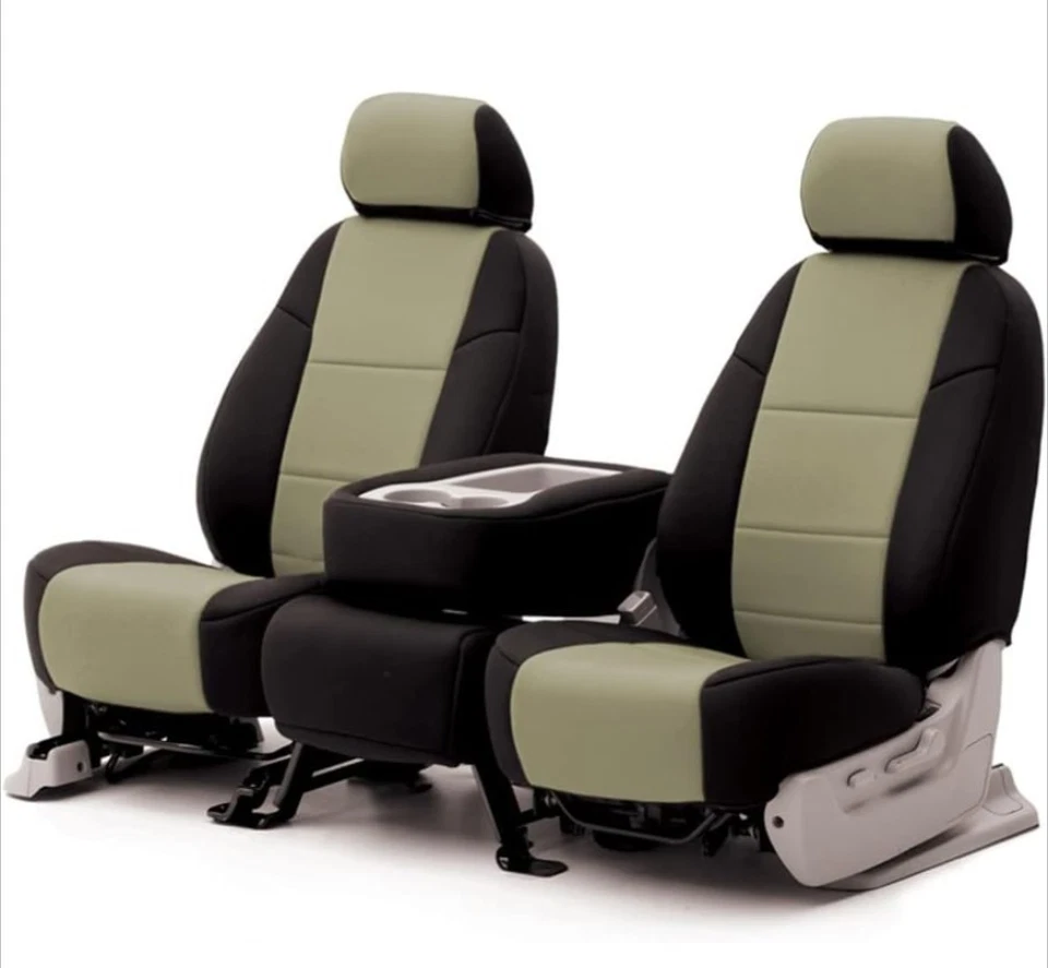Fundas de asiento Coverking Custom Fit Neosupreme para Honda Pilot 2016-2021 Foto 1 de 4