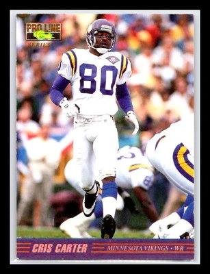 Cris Carter - 1995 Pro Line Series II #II-7 - Minnesota Vikings - Image 1 of 2