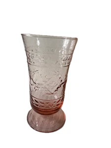 Hermoso vaso de agua/té helado rosa azteca estampado suroeste - Imagen 1 de 12