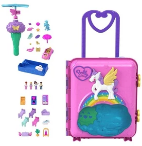 Juego Roll Away Polly Pocket Pollyville Resort con ruedas rodantes - Imagen 1 de 8