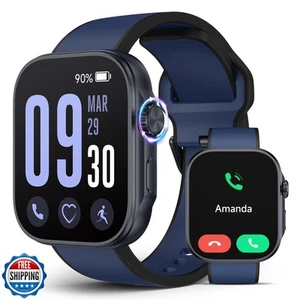 Smartwatch dla mężczyzn, ciśnieniomierz, tętno, tlen, sen, 3A - Zdjęcie 1 z 5