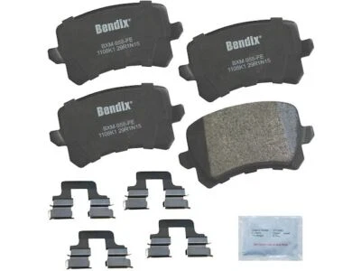 Juego de pastillas de freno traseras Bendix 41637VZYQ para Audi TT 2008-2009 Foto 1 de 2