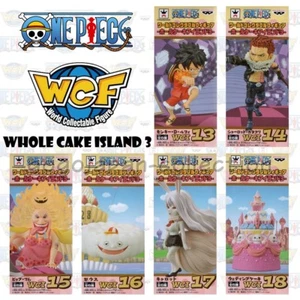 ONE PIECE WCF World Collectable Figure WHOLE CAKE ISLAND 3 Complete set - Picture 1 of 3
