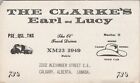 vintage CB radio QSL postcard Earl Lucy Clarke 1960s Calgary Alberta