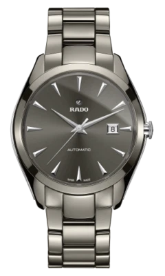New Rado HyperChrome Automatic High-Tech Ceramic Gray Dial Men's Watch R32254302 — 第 1/3 张图片