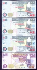 Zambia  2 - 100 Kwacha  2012 - 2015  P49 - 56   UNC - Picture 1 of 4