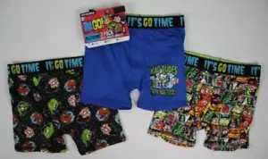 Slip boxer ragazzi confezione da 3 slip azione biancheria intima media 8 ragazzi titani go stretch 3 paia - Foto 1 di 3