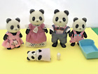 Sylvanian Families Vintage Bamboo Panda Family Figures Bundle
