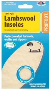 Profoot Lambs Wool Insoles - Picture 1 of 1