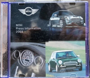 2003 BMW MINI PRESS KIT ON DVD IN PLASTIC HOLDER - Picture 1 of 1
