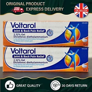 Gel de alivio del dolor articular Voltarol 2 X 50 g 12 horas alivio del dolor 2,32 % gel | 100 g - Imagen 1 de 4