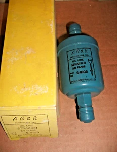 AC&R HENRY S-9105 3/8" FLARE ÖLLEITUNGSSIEB S9015 - 13 VERFÜGBAR - Bild 1 von 1