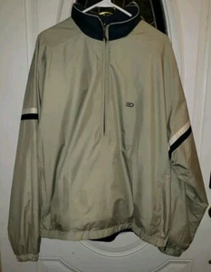EUC Dockers XL Coat Stain Defender Navy Fleece Midweight Lined Golf Jacket  - Picture 1 of 9