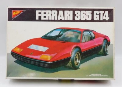 Nichimo Ferrari 365 GT4 Plastic motorized model kit scale 1:24 MIB - Immagine 1 di 4