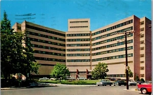 Vintage CT Connecticut Postcard New Haven Community Hospital Posted 1960 - Picture 1 of 3