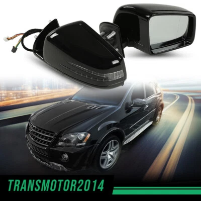 Juego de montaje de espejo retrovisor lateral apto para Mercedes Benz W164 X164 ML GL 2005-11 Foto 1 de 4