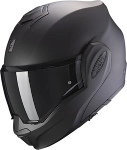 CASCO MOTO MODULARE RIBALTABILE 22.06 SCORPION EXO TECH EVO MATT BLACK TG XXXL - Imagen 1 de 4