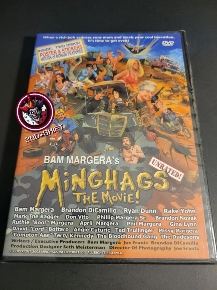 Minghags The Movie DVD SEALED NEW  Cky Bam Margera Element Skateboard Jackass  - Image 1 of 2