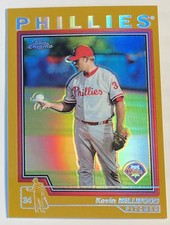 2004 Topps Chrome Gold Refractor Kevin Millwood Philadelphia Phillies Color #11 