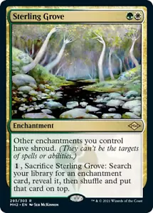 mtg magic sterling grove ENGLISCH FRANZÖSISCH Wald solid modern horizons 4 availableab - Bild 1 von 1